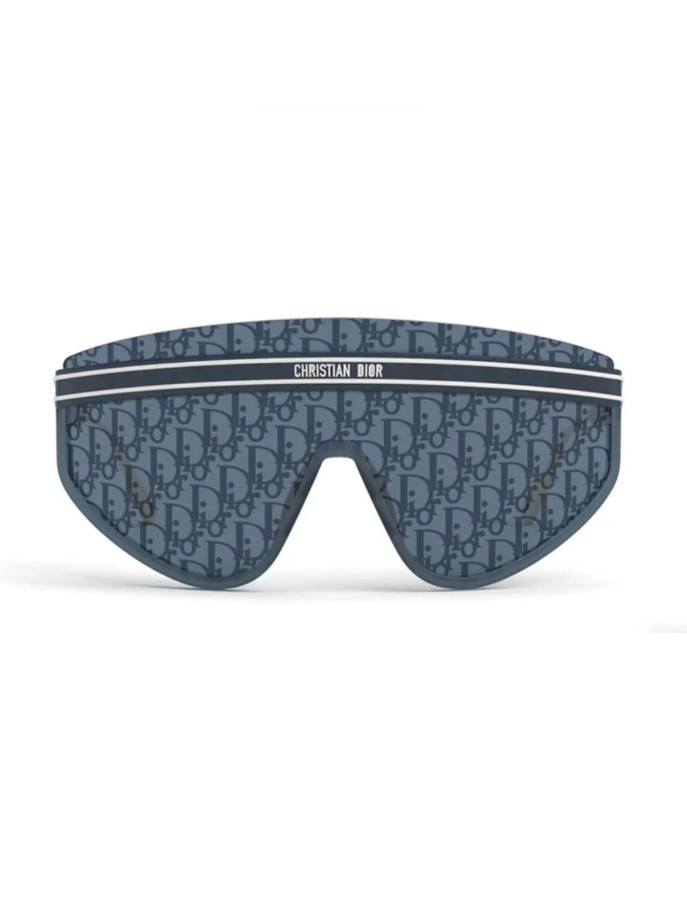 Dior DIORCLUB M2U 31B8 Matte Navy Blue/Silver Mirrored with Blue Dior Oblique - Picture 2 of 4